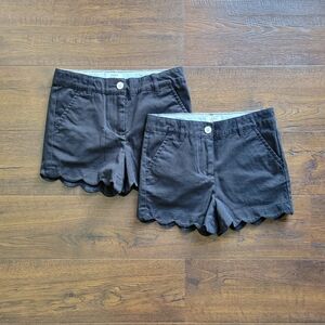 Two pairs of black shorts